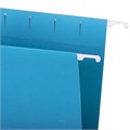 Подвесные папки А4 (350х240 мм), до 80 л., КОМПЛЕКТ 10 шт., синие, картон, STAFF, 270928 270928