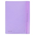 Скоросшиватель пластиковый BRAUBERG "Pastel" А4, 130/180 мкм, лиловый, 270456 270456