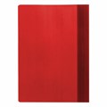 Скоросшиватель пластиковый STAFF, А4, 100/120 мкм, красный, 225729 225729