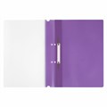 Скоросшиватель пластиковый с перфорацией STAFF, А4, 100/120 мкм, фиолетовый, 271720 271720