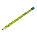 Карандаш чернографитный BRAUBERG "GREEN", 1 шт., HB, с ластиком, пластиковый, ассорти, 181746 181746