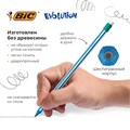 Карандаши чернографитные BIC Evolution "Stripes", НАБОР 3 шт., HB, с ластиком, блистер, 8902781 181955