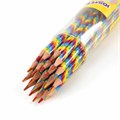 Карандаш с многоцветным грифелем ЮНЛАНДИЯ MAGIC, 1 шт., цвета ассорти, туба, круглый, грифель 3 мм, натуральное дерево, 181788 181788