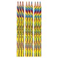Карандаши с многоцветным грифелем ЮНЛАНДИЯ MAGIC, 28 штук, туба, круглые, грифель 3 мм, натуральное дерево, КОМПЛЕКТ, 880950 880950