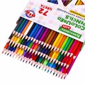 Карандаши цветные BRAUBERG KIDS NEW, 72 цвета, трехгранные, грифель 3 мм, 182005 182005