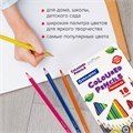 Карандаши цветные BRAUBERG PREMIUM, 18 цветов, трехгранные, грифель 3,3 мм, натуральное дерево, 181652 181652