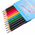 Карандаши цветные стираемые с ластиком ЮНЛАНДИЯ "ЮНЫЙ ВОЛШЕБНИК", 12 цветов, шестигранные, грифель 3 мм, натуральное дерево, 181578 181578