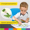 Карандаши цветные утолщенные BRAUBERG KIDS, 24 цвета, шестигранные, грифель 5 мм, натуральное дерево, 181879 181879