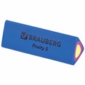 Ластик BRAUBERG "Fruity S", 44х15х15 мм, цвет ассорти, треугольный, 228713 228713