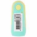 Ластик BRAUBERG "ULTRA PASTEL", 57х24х15 мм, пастельные цвета ассорти, бирюзовый пластиковый держатель, 272688 272688