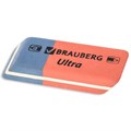 Ластик BRAUBERG "Ultra", 41х14х8 мм, красно-синий, натуральный каучук, 228708 228708