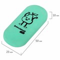 Ластик BRAUBERG KIDS "Fruits", 50х23х10 мм, пастельные цвета ассорти, 272674 272674