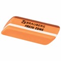 Ластик большой BRAUBERG "Fresh Zone", 60х18х12 мм, цвет ассорти, прямоугольный, скошенный, 228717 228717