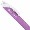 Ластик выдвижной + 2 сменных ластика BRAUBERG "TRIOS", 120х6,9х7,8 мм, лавандовый корпус, 272691 272691