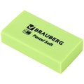 Ластики BRAUBERG PASTEL SOFT НАБОР 6 шт., размер ластика 45х25х10 мм, экологичный ПВХ, 271340 271340
