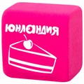 Набор ластиков ЮНЛАНДИЯ "СЛАДКИЕ ИСТОРИИ" 6 шт., размер 21х21х16 мм, ароматизированные, 229584, 229584