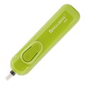 Ластик электрический BRAUBERG JET, питание от 2 батареек ААА, 8 сменных ластиков, салатовый, 229615 229615
