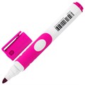 Маркер стираемый для белой доски РОЗОВЫЙ, BRAUBERG "SOFT", 5 мм, резиновая вставка, 152110 152110
