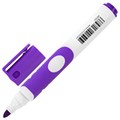 Маркер стираемый для белой доски ФИОЛЕТОВЫЙ, BRAUBERG "SOFT", 5 мм, резиновая вставка, 152109 152109