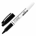 Маркер стираемый для белой доски ЧЕРНЫЙ, BRAUBERG, 4 мм, с клипом, эргономичный корпус, 150846 150846