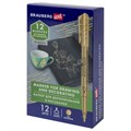 Маркер для декорирования и рисования ЗОЛОТИСТЫЙ BRAUBERG ART METALLIC, линия письма 1-3 мм, 152438 152438