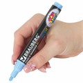 Маркер меловой "POP-ART" ГОЛУБОЙ, 5 мм, стираемый, для гладких поверхностей, BRAUBERG, 151533 151533