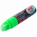 Маркер меловой "POP-ART" ЗЕЛЕНЫЙ, 15 мм, стираемый, для гладких поверхностей, BRAUBERG, 151542 151542