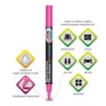 Маркер меловой "POP-ART" РОЗОВЫЙ, 3,5 мм, стираемый, для гладких поверхностей, BRAUBERG, 151522 151522
