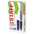 Маркер перманентный STAFF EVERYDAY PM-233, СИНИЙ, эргономичный корпус, круглый наконечник 2 мм, 151234 151234