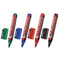 Маркеры перманентные BRAUBERG ULTRA MARKER, НАБОР 4 ЦВЕТА, круглый наконечник 3,5 мм, 152208 152208