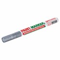 Маркер-краска лаковый (paint marker) 2 мм, СЕРЕБРЯНЫЙ, БЕЗ КСИЛОЛА (без запаха), алюминий, BRAUBERG PROFESSIONAL, 150866 150866
