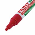 Маркер-краска лаковый (paint marker) 4 мм, КРАСНЫЙ, БЕЗ КСИЛОЛА (без запаха), алюминий, BRAUBERG PROFESSIONAL, 150874 150874
