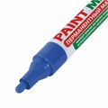 Маркер-краска лаковый (paint marker) 4 мм, СИНИЙ, БЕЗ КСИЛОЛА (без запаха), алюминий, BRAUBERG PROFESSIONAL, 150873 150873