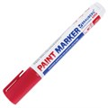 Маркер-краска лаковый (paint marker) 6 мм, КРАСНЫЙ, НИТРО-ОСНОВА, BRAUBERG PROFESSIONAL PLUS EXTRA, 151452 151452