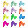 Набор текстовыделителей мини 12 ЦВЕТОВ BRAUBERG KIDS "CUTE CATS", линия 1-5 мм, 152437 152437