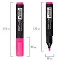 Текстовыделитель STAFF College "STICK HL-497", РОЗОВЫЙ, 1-4 мм, 151499 151499