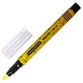 Текстовыделитель с прозрачным наконечником BRAUBERG "Clear", ЖЕЛТЫЙ, линия 1-5 мм, 152424 152424