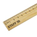 Линейка деревянная 20 см, STAFF, канадская сосна, 210798 210798
