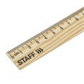 Линейка деревянная 25 см, STAFF, канадская сосна, 210799 210799