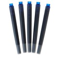 Картриджи чернильные PARKER "Cartridge Quink", КОМПЛЕКТ 5 штук, синие, 1950384 142388