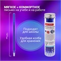 Стержни стираемые гелевые в ПЛАСТИКОВОЙ ТУБЕ, СИНИЕ, КОМПЛЕКТ 20 ШТУК, игольчатый наконечник 0,5 мм, линия 0,35 мм, 144094 144094
