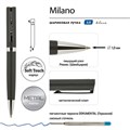 Ручка подарочная шариковая BRUNO VISCONTI "Milano", корпус черный, 1 мм, синяя, 20-0224/01 144189