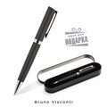 Ручка подарочная шариковая BRUNO VISCONTI "Milano", корпус черный, 1 мм, синяя, 20-0224/01 144189