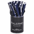 Ручка шариковая BRUNO VISCONTI "Palermo", темно-синий металлический корпус, 0,7мм, си, 20-0250/06 144161