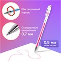 Ручки гелевые НЕОН BRAUBERG "EXTRA", НАБОР 6 ЦВЕТОВ, узел 0,7 мм, линия 0,5 мм, 143911 143911