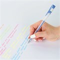 Ручки гелевые ПИФАГОР, НАБОР 6 ЦВЕТОВ, НЕОНОВЫЕ, корпус прозрачный, узел 0,7 мм, линия письма 0,5 мм, 142798 142798