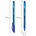 Ручка гелевая BRAUBERG "Extra Glide Gel", СИНЯЯ, трехгранная, игольчатый наконечник 0,7 мм, линия 0,5 мм, 144076 144076