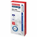 Ручка гелевая BRAUBERG "Profi-Gel SOFT", СИНЯЯ, линия письма 0,4 мм, стандартный наконечник 0,5 мм, прорезиненный корпус SOFT-TOUCH, 144130 144130