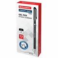 Ручка гелевая BRAUBERG "Profi-Gel TONE", ЧЕРНАЯ, линия письма 0,4 мм, стандартный наконечник 0,5 мм, тонированный корпус, 144127 144127