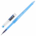 Ручка гелевая BRAUBERG DIAMOND PASTEL, СИНЯЯ, корпус ассорти, игольчатый узел 0,5 мм, линия письма 0,25 мм, 144133 144133